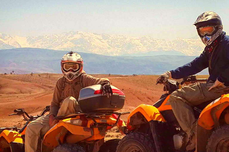 From Marrakesh: Private Agafay Desert Quad Biking Adventure