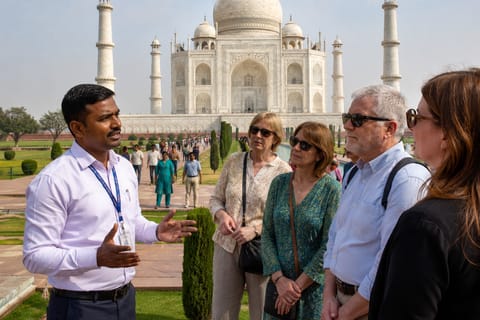 Agra: Skip-the-Line Taj Mahal & Agra Fort Tickets + Add-Ons