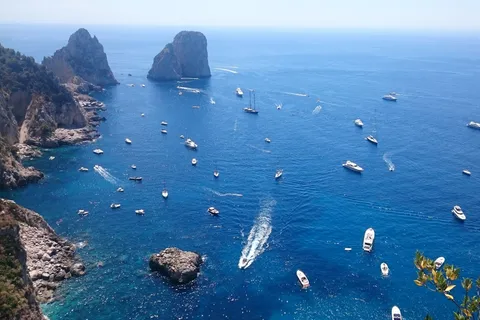 Visite à pied de Capri et Anacapri depuis Sorrente