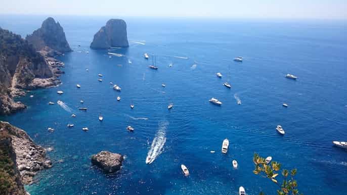 capri e anacapri tour a piedi di 1 giorno da sorrento