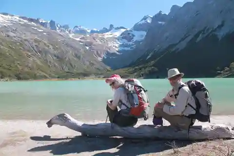 Da Ushuaia: Escursione di un giorno alla Laguna di Smeraldo con pranzo
