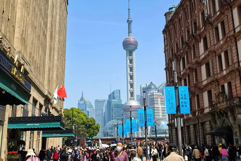 Tour particular gratuito em Xangai, o Bund Yu Garden ZhujiajiaoTour particular gratuito em Xangai.