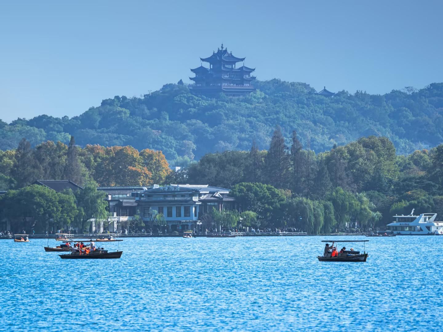 Hangzhou: Tagestour vom Westsee zur ehemaligen Residenz Jiangnan