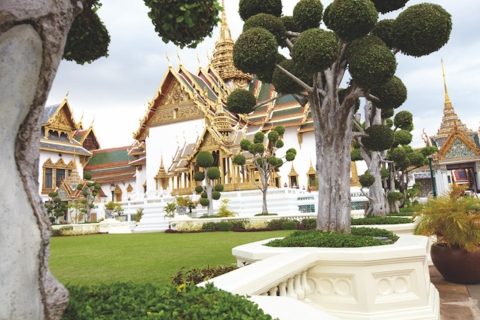 Bangkok: tour privado de medio día al templo y al gran palacioTour privado en inglés