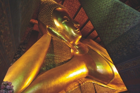 Bangkok: półdniowa świątynia i prywatna wycieczka do Wielkiego PałacuPrywatna wycieczka po francusku
