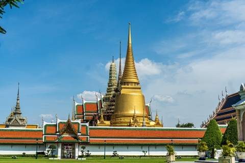 Bangkok: półdniowa świątynia i prywatna wycieczka do Wielkiego PałacuPrywatna wycieczka po niemiecku