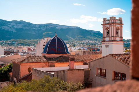 From Valencia: Dénia Castle, Beach & Skulls Cave Day Trip Day trip with Pickup at Torres de Serranos
