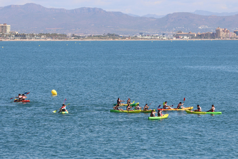 Kayak rental in the Marina of ValenciaKayak rental of 1h in the Marina of Valencia