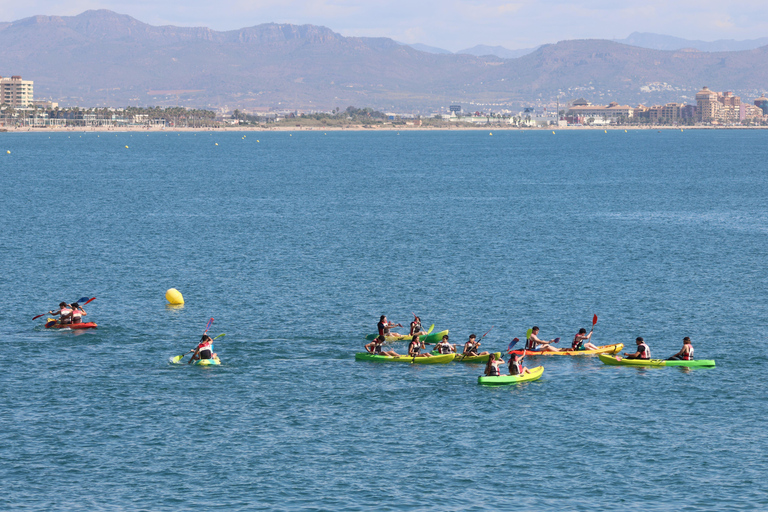 Kayak rental in the Marina of ValenciaKayak rental of 1h in the Marina of Valencia