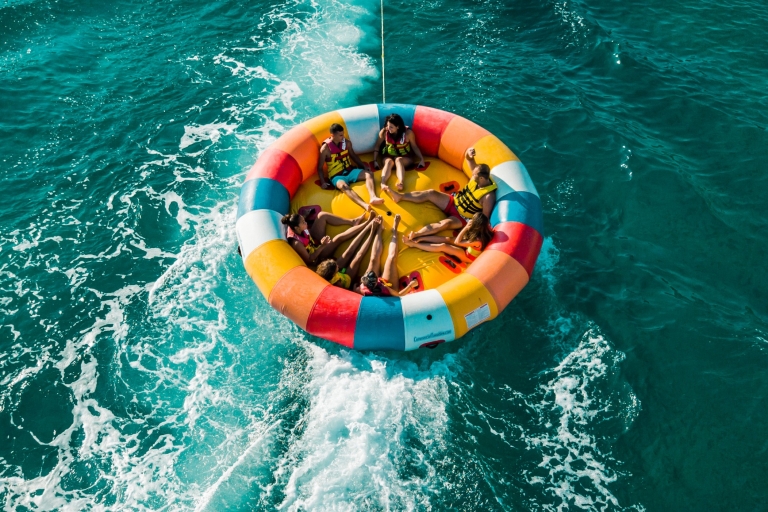 Mykonos: Super Paradise Beach watersportactiviteitenWatersport - Bananenboot