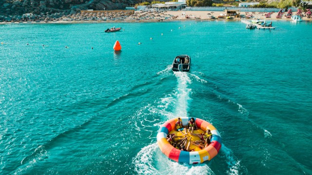Visit Mykonos Super Paradise Beach Watersport Activities in Mykonos