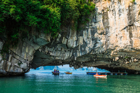 Leona Cruise: Ha Long Bay Day Tour with Cave & Titov Island Group Tour and Sharing Bus