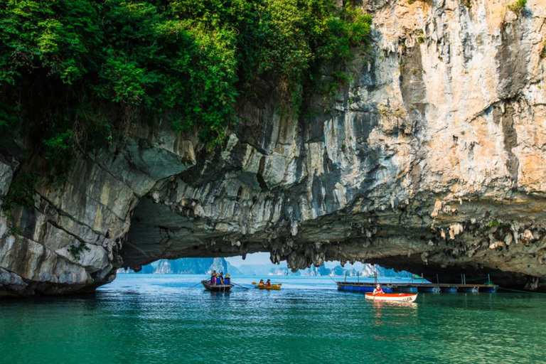 Leona Cruise: Ha Long Bay Day Tour with Cave & Titov Island Group Tour and Sharing Bus