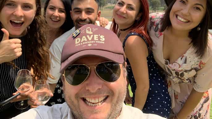 da newcastle tour per piccoli gruppi di birra e vino nella hunter valley
