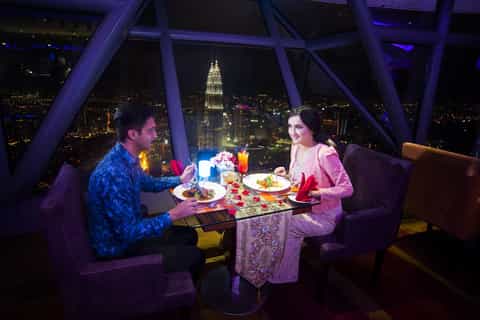 kuala lumpur atmosphere 360 half buffet dining experience