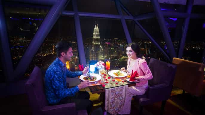 kuala lumpur atmosphere 360 half buffet dining experience