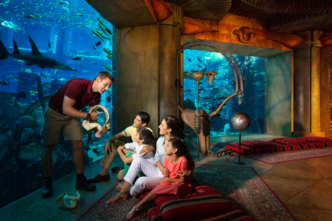 Dubai: Lost World Aquarium Atlantis Diving Experience Dive Discovery for Non-Certified Divers