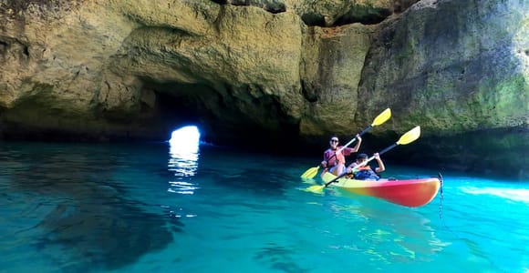 Portimão: Kayak Tour of Benagil Caves