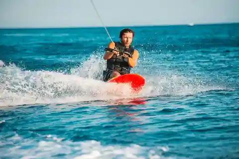 Super Paradise Beach : Expérience de Kneeboarding