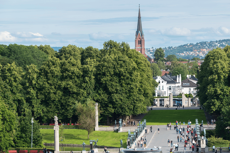 Oslo zelf begeleide wandeltour met een APP