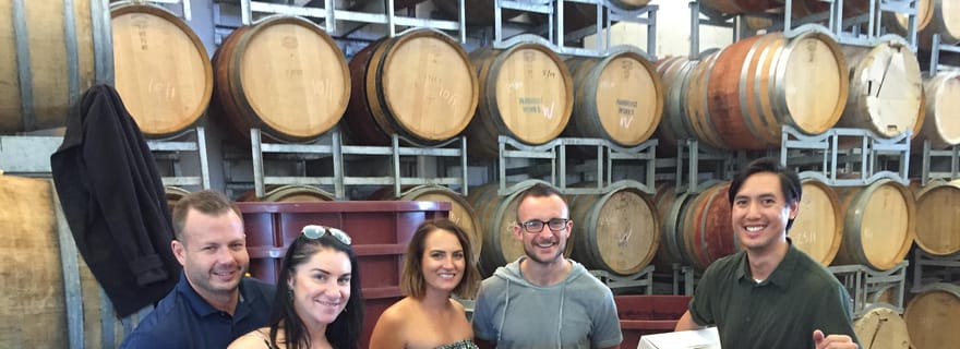 Au départ de Canberra : visite d'un vignoble, d'une distillerie et dégustation avec déjeuner