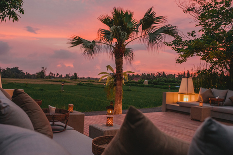 Ubud: Cena Romántica entre Arrozales