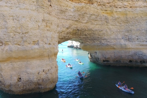 Depuis Albufeira : Grottes de Benagil en kayak ou paddle