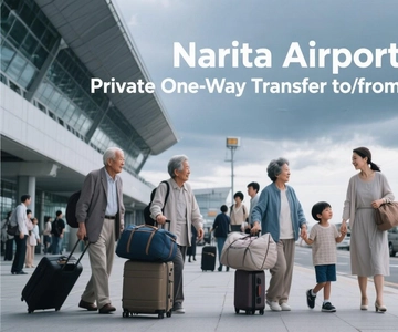 Narita Airport: Private One-Way Transfer to/from Yokohama