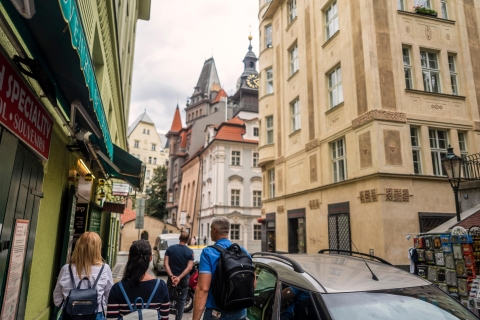 Praga: entrada al barrio judío con introducciónEntrada al barrio judío del circuito 2
