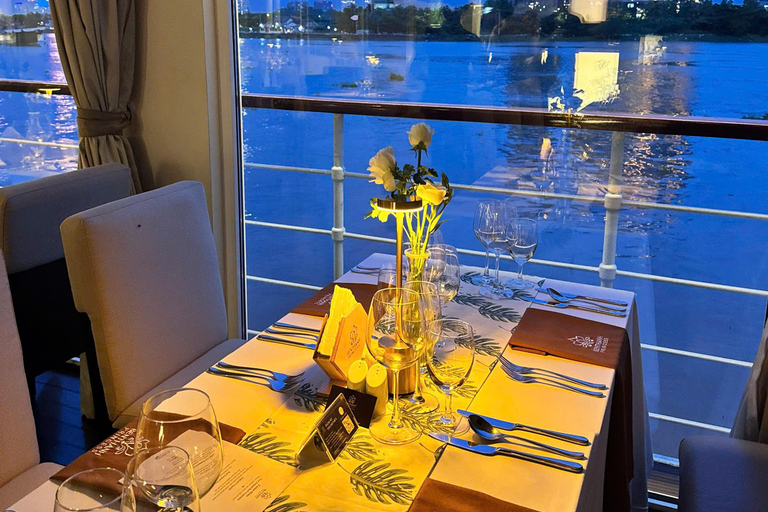 Ho Chi Minh City: Ben Thanh Princess Evening Dining Cruise 5-course meal / Special Set Menu / Subtle Choice