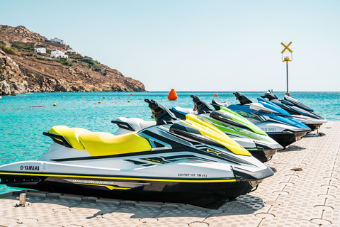 Mykonos: Super Paradise Beach Jet Ski, Canoe, & SUP Rental Sup Board Rental