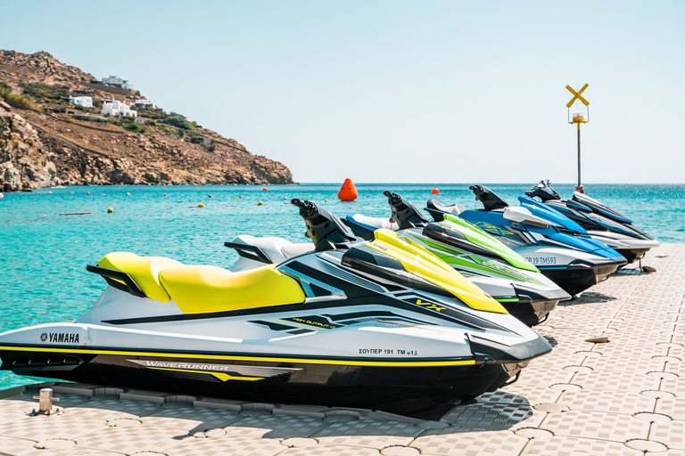 Mykonos: Super Paradise Beach Jet Ski, Canoe, & SUP Rental Sup Board Rental