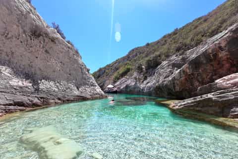 Split: Vis Island Cruise, "Mamma Mia" Locations & Snorkeling