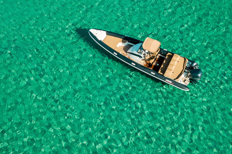 Mykonos: Customized Private RIB Cruise with Swim Stops 4-hour Private Cruise