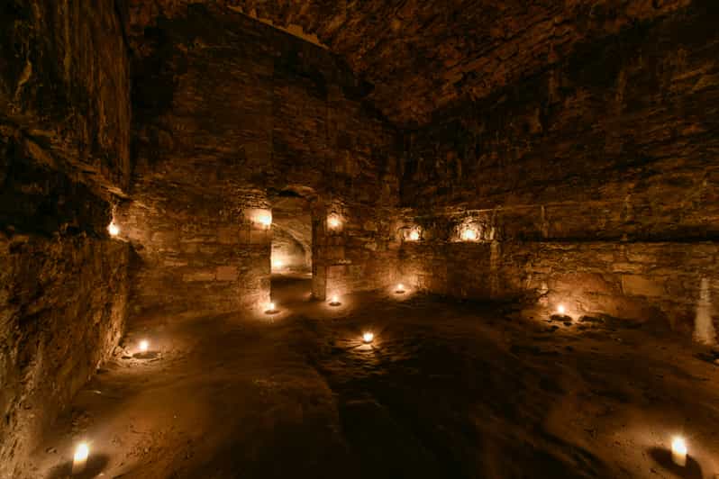Edinburgh Ghostly Underground Vaults SmallGroup Tour GetYourGuide