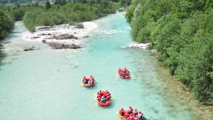 bovec soča river whitewater rafting