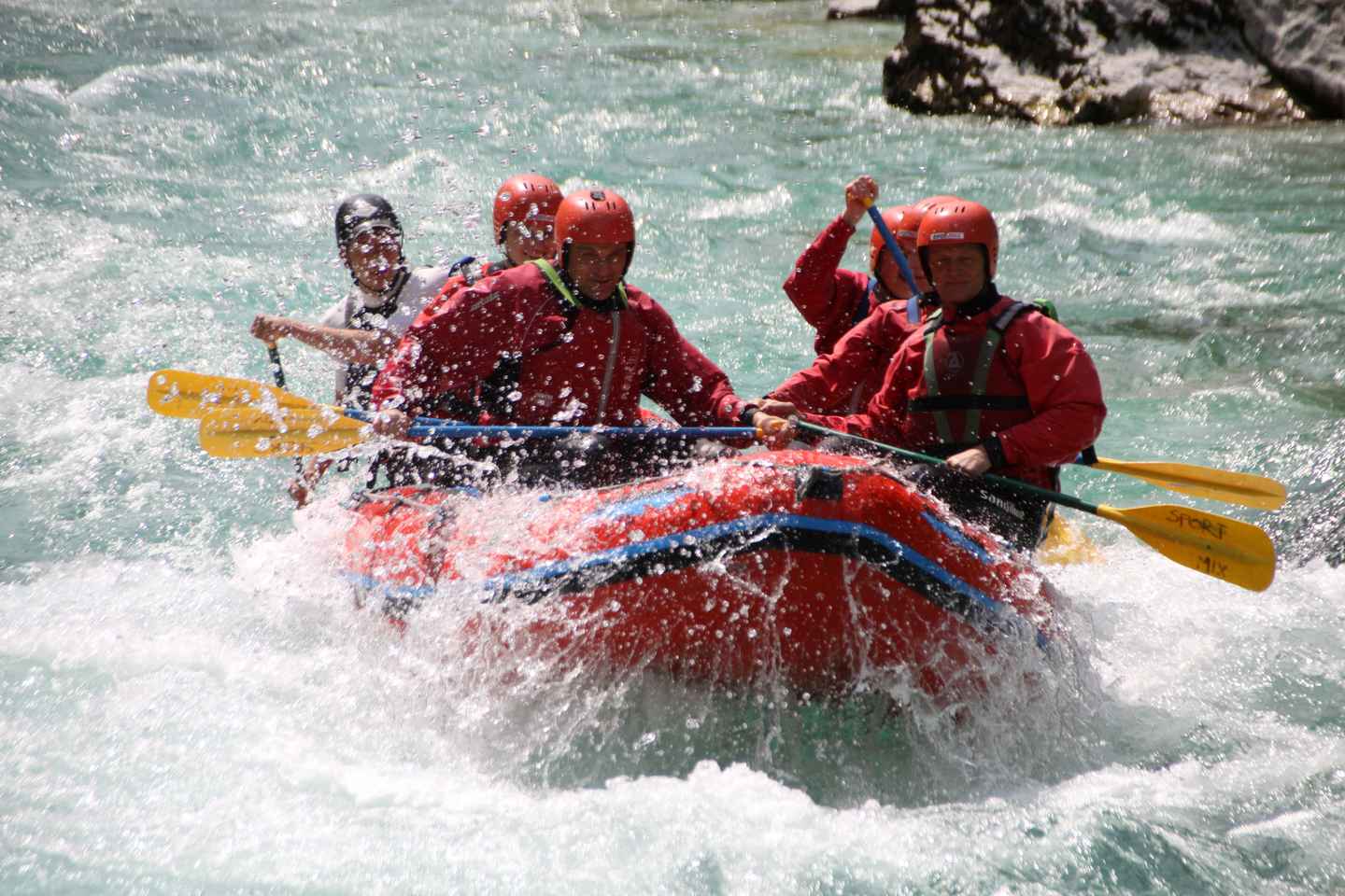 Bovec: Soča River Whitewater Rafting
