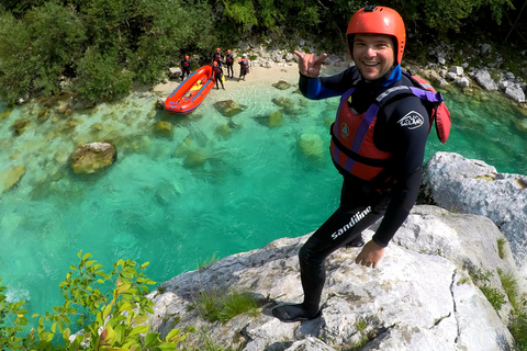 Bovec: Rivier Soča wildwatervarenStandaard Optie