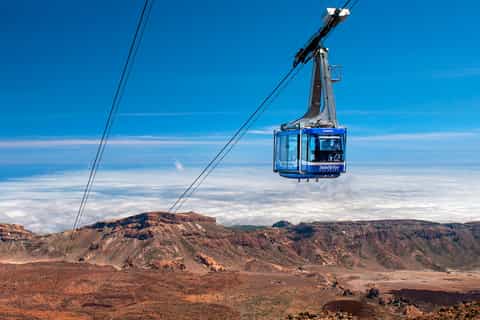 Mount Teide: Seilbahnfahrkarte