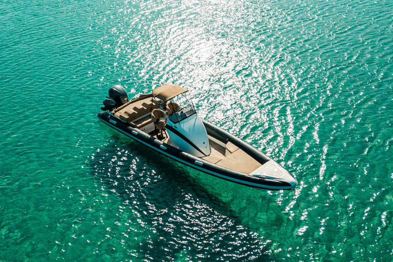 Mykonos: Customized Private RIB Cruise with Swim Stops 4-hour Private Cruise