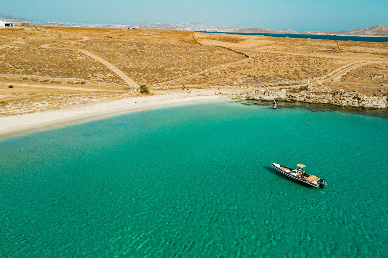 Mykonos: Customized Private RIB Cruise with Swim Stops 4-hour Private Cruise