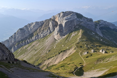 Pilatus: Summit Hike supported by Train and Gondola