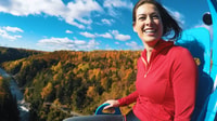 Canyon Sainte-Anne, Aircanyon Ride et Entrée du parc - Housity