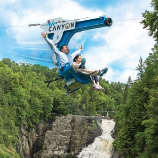Canyon Sainte-Anne: AirCANYON Ride e ingresso al parco