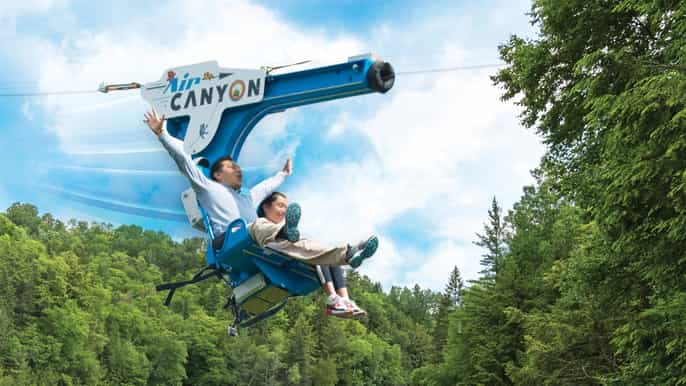 canyon sainteanne paseo aircanyon y entrada al parque