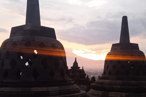 Jogja; Borobudur Sunrise, Jomblang Cave & Prambanan Sunset Borobudur Sunrise, Jomblang, & Prambanan Sunset Shared Tour