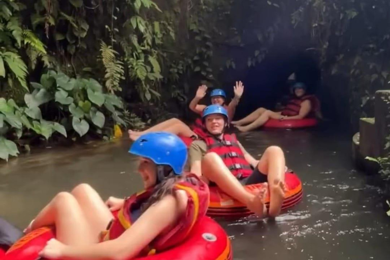 Ubud: Lazy Cave River Tubing and Zipline in Rice Terrace Ubud: Lazy Cave River Tubing - No Zipline, No Transfers