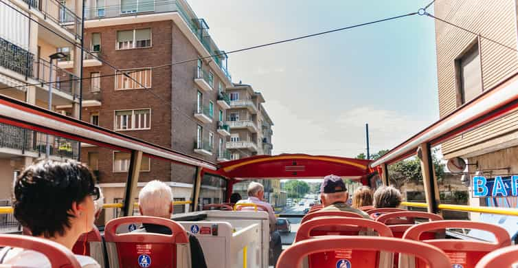 Turyn: wycieczka autobusowa Hop-on Hop-off z biletem 24- lub 48-godzinnym