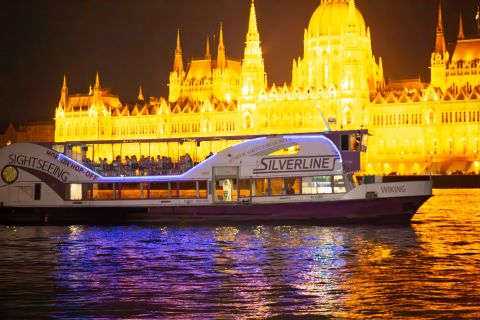 Budapest : croisière touristique en soirée ou en journée