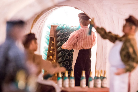 Domaine Bacchus: miniature vineyard & Champagne tasting